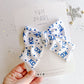 Large Navy Sporting KC Pinwheel Bow