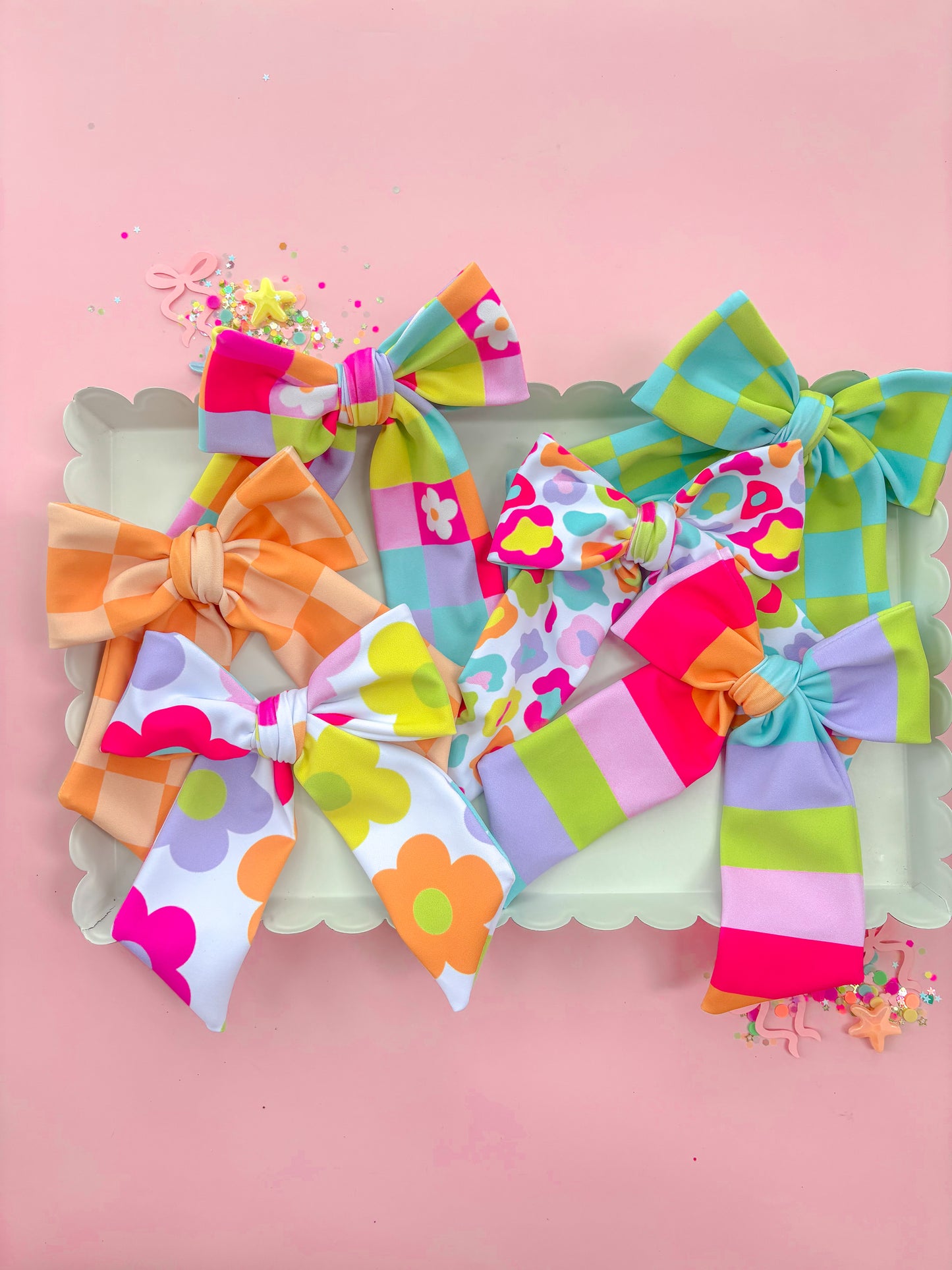 Swim XL Pinwheel Bow