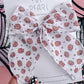 Pumpkin Bow Oversized Bow