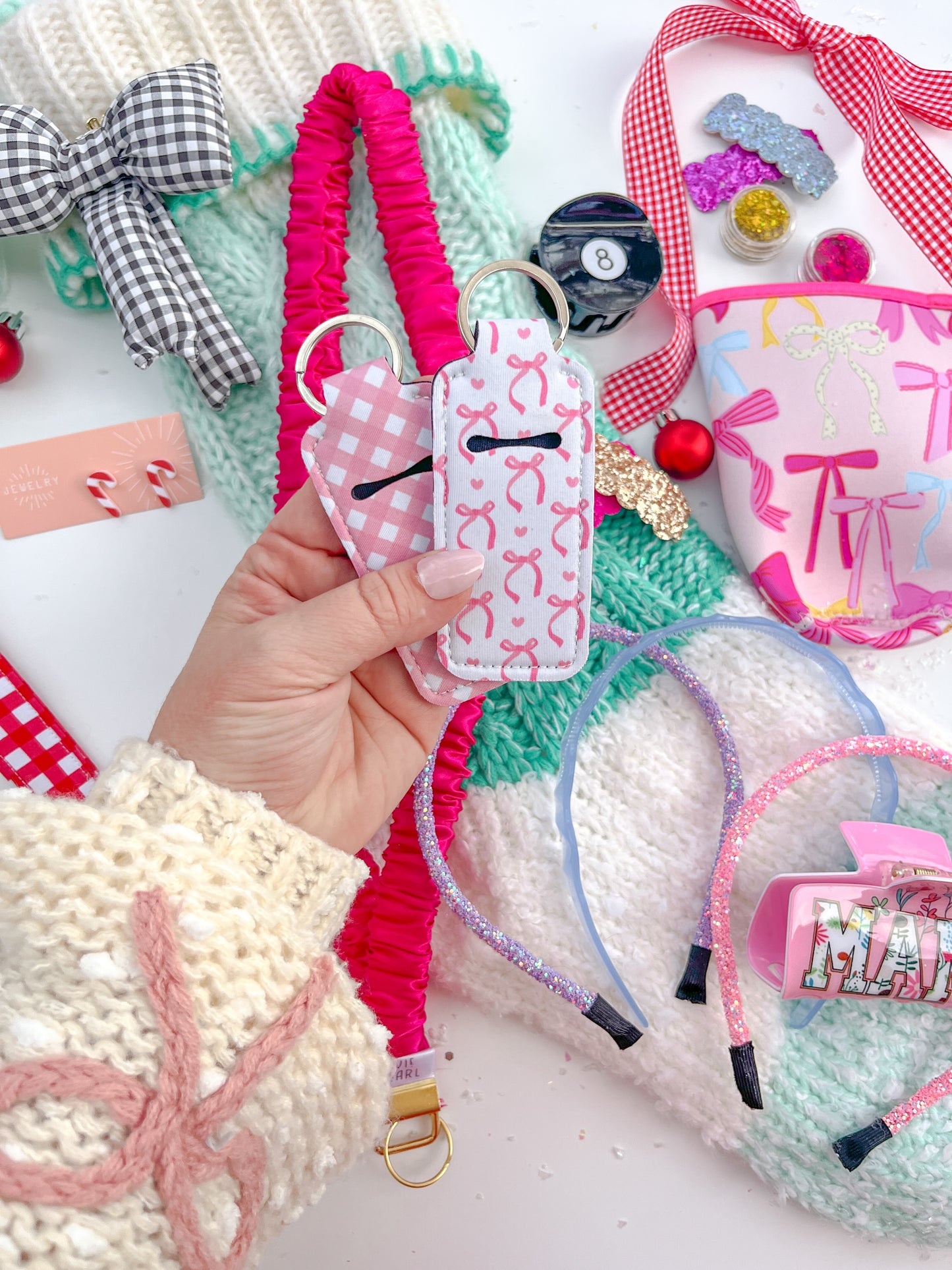 One Surprise Chapstick Keychain