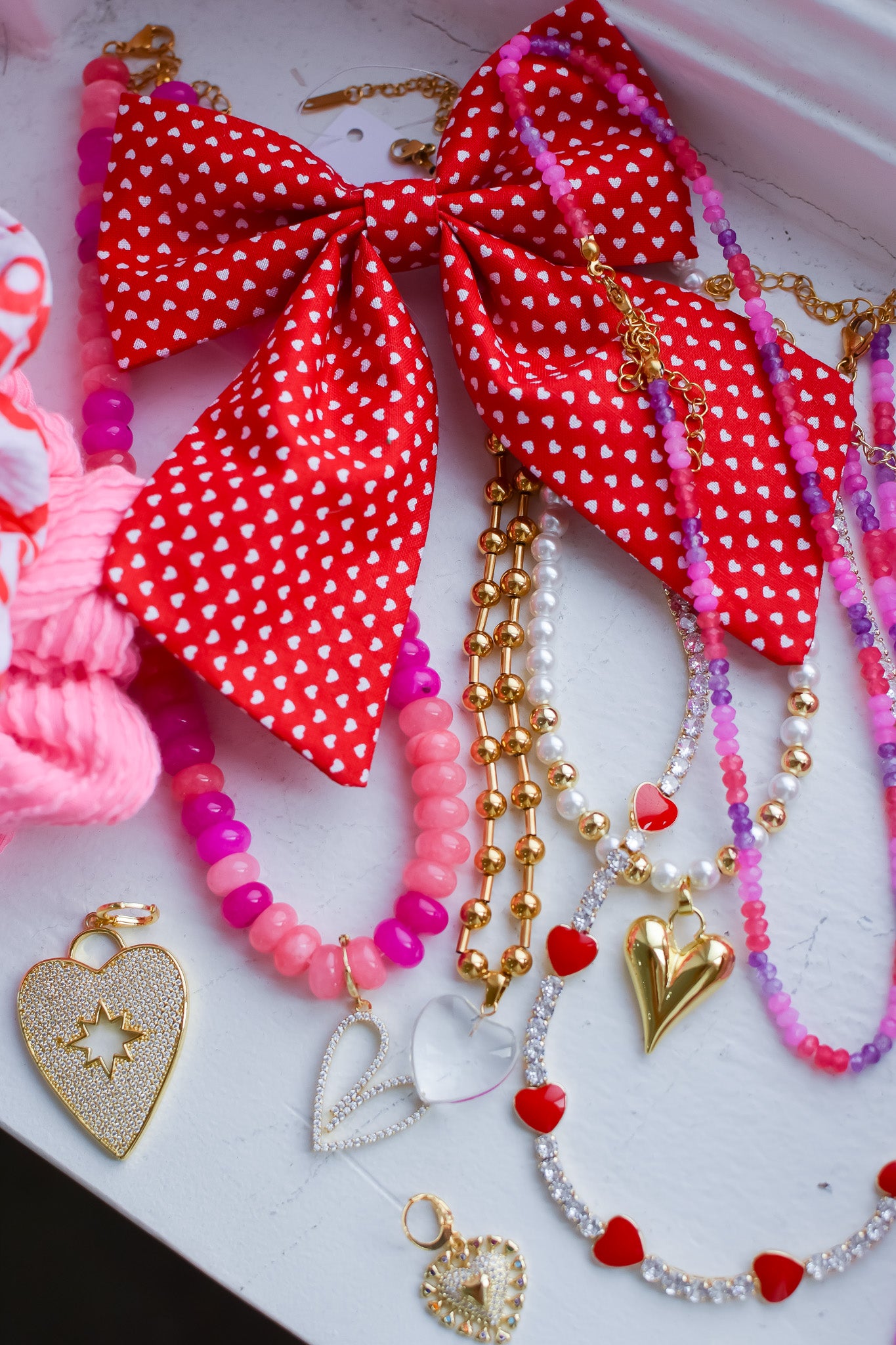 Red Heart Medium Sailor Bow