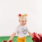 Red & Gold Party Pom Pom Clip Set