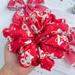 Red 87 Ring It’s a Love Story Say Yes Oversized Scrunchy