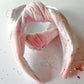 Heirloom Patchwork Pinks Quilted Knotted Headband
