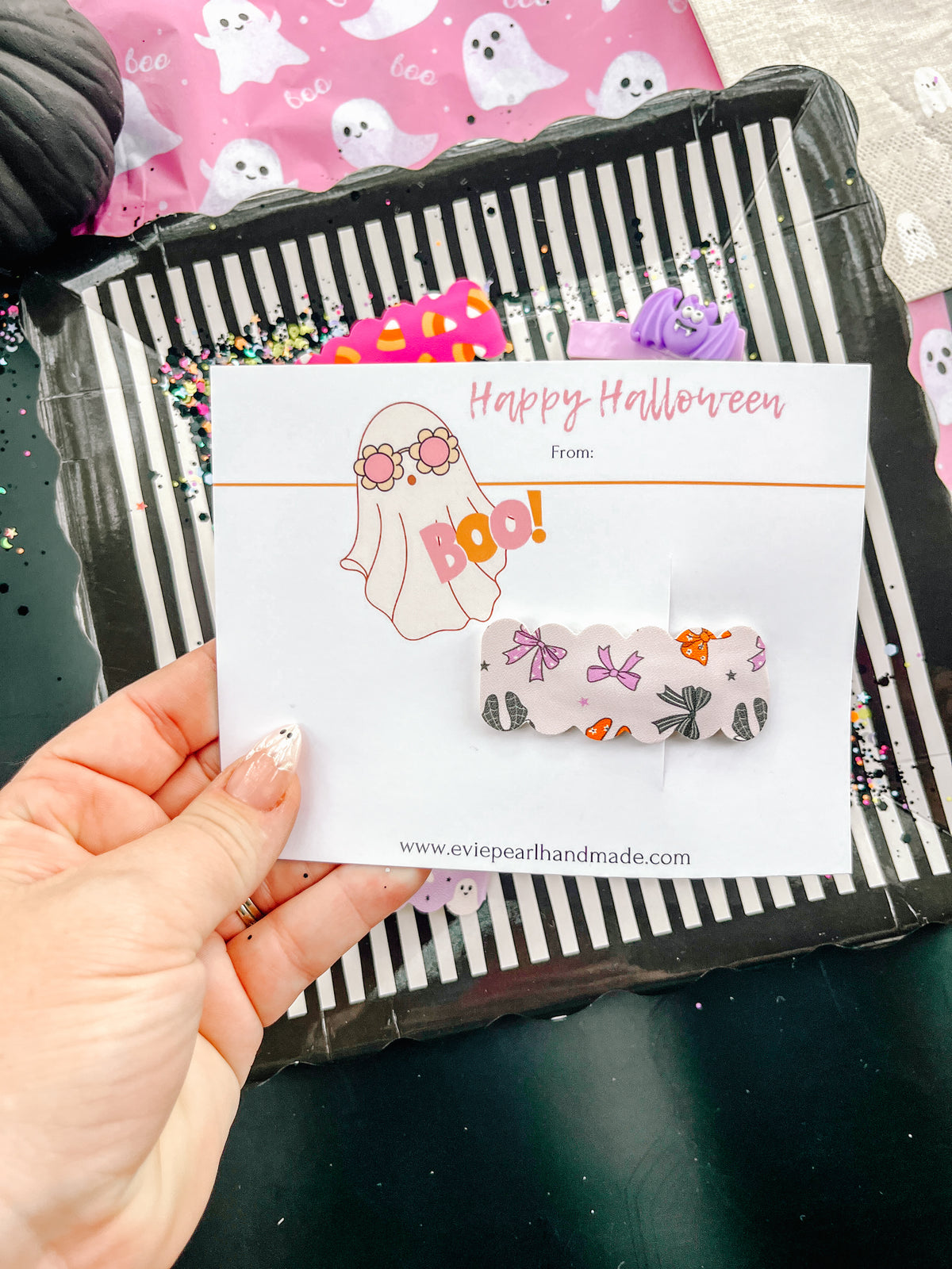 Spooky Cute Halloween Hair Clip