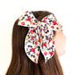 Black White Red Classic Mouse Bow