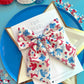 4th of July Bows on Bows Medium Sailor Bow