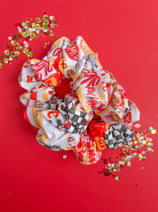 KC Quilt Patchwork Oversized Scrunchy