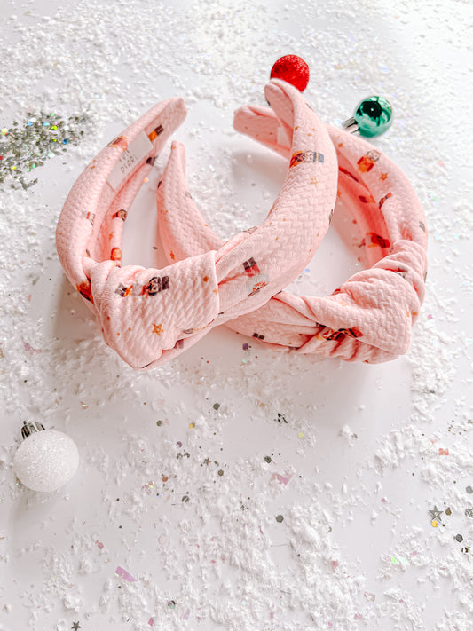 Nutcracker Girls Knotted Headband