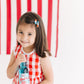 Red White Blue Star Pigtail Set