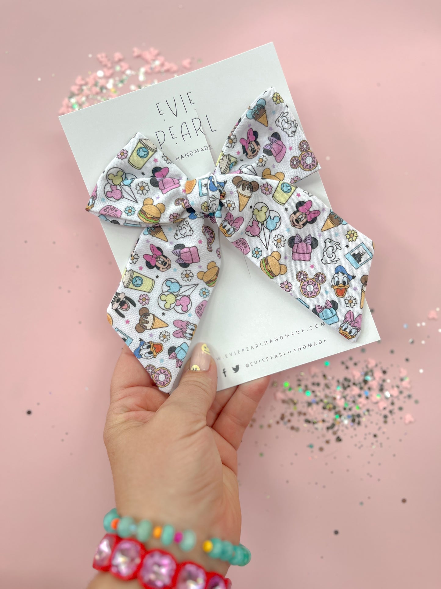 Mickey Snacks XL Bow