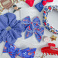 KU Rockchalk Jayhawk Baby Bow Turban