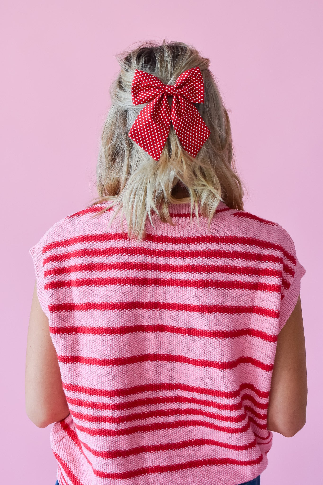 Red Heart Medium Sailor Bow