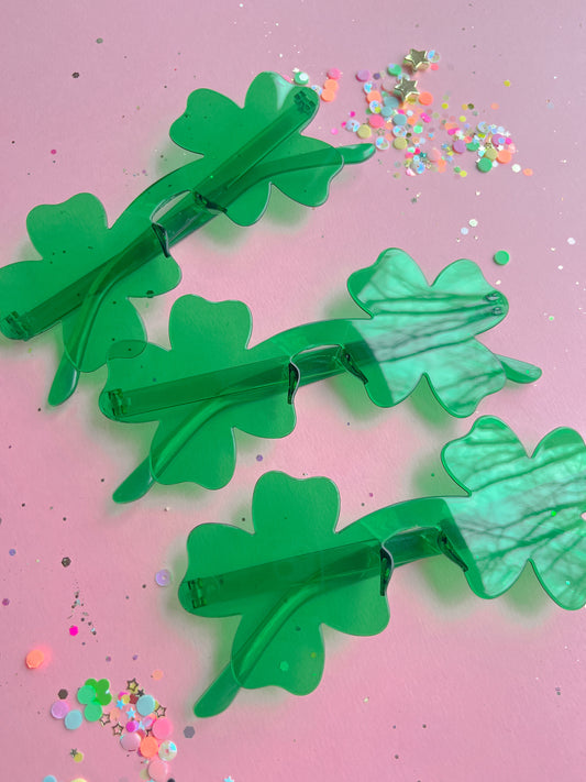 FREE 4 Leaf Clover Sunglasses- Please make sure your cart is $15 before shipping- ONE pair per order