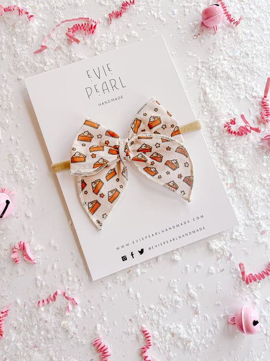 Pumpkin Pie Small Bow