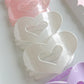 Flat Heart Claw Clip