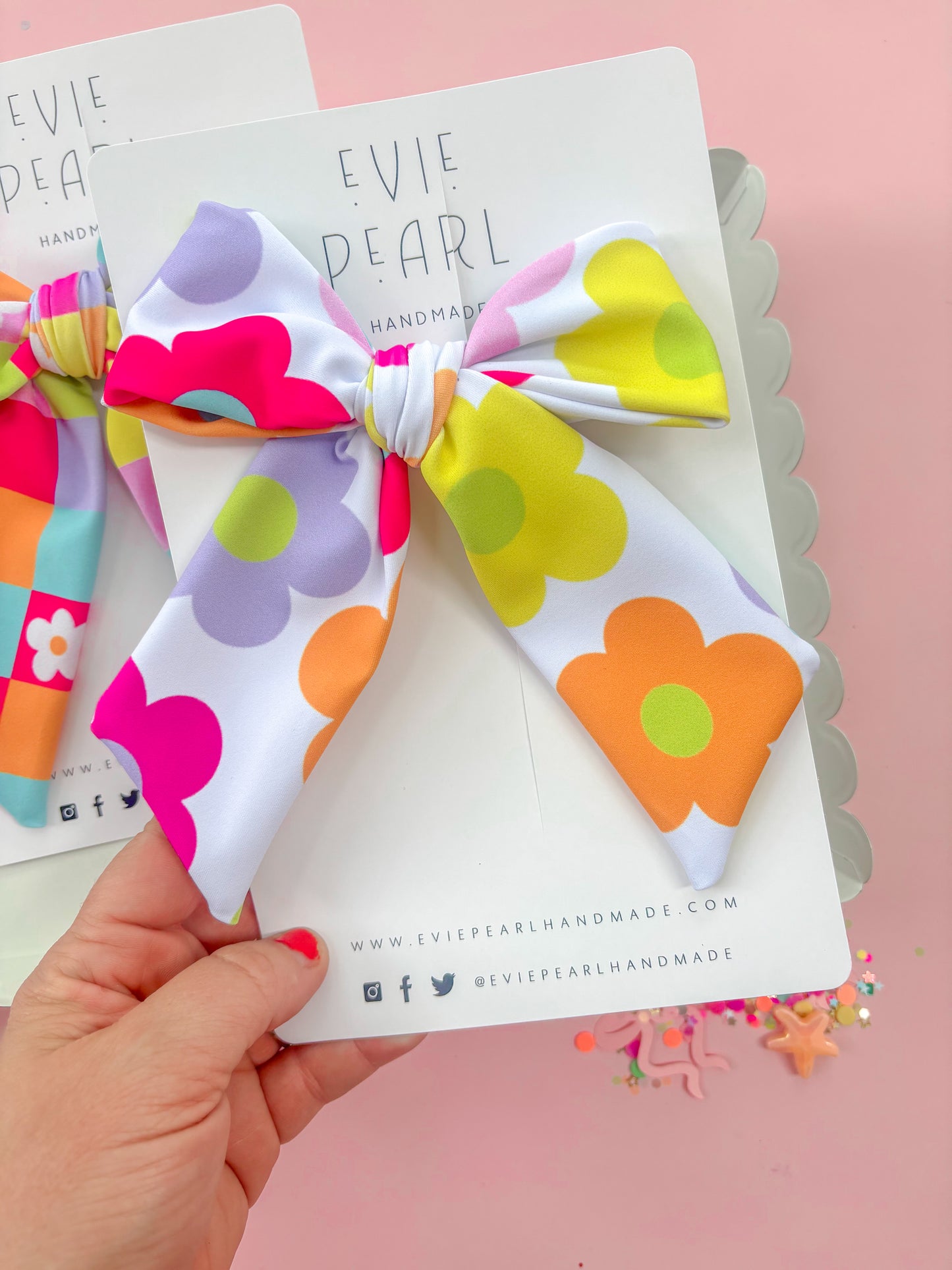 Swim XL Pinwheel Bow