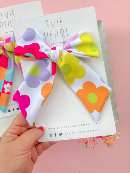 Swim XL Pinwheel Bow
