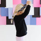 Black|Pumpkin Bow Buckets Knotted Headband for Girls & Women