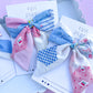 Heirloom Patchwork Quilted Medium Sailor Bow for Girls & Women