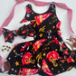 Black Pendant KC Baby Bow Turban