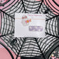 Purple Ghost Classmate Bestie Halloween Gift Snap Clip Card