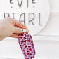 Pink Bows Chapstick Lipgloss Keychain Holder