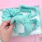 Teal Ribbed Teacher Gift Set- Lanyard| Knotted Headband| Scrunchie