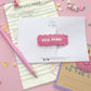 Personalized Bubblegum Pink Snap Clip