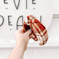 Fall Plaid Knotted Headband for Girls & Women