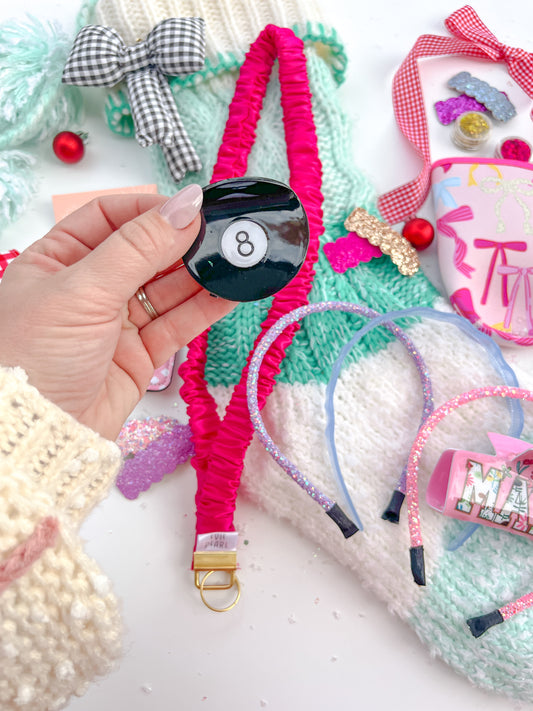 Eight Ball Claw Clip