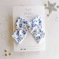 Large Navy Sporting KC Pinwheel Bow