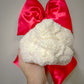 Cream Sherpa Knotted Headband for Girls & Women