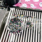 Monster Mash! - Black + Multi.Colored Halloween Hair Glitter