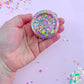 Neon Summer Sparkle Hair Glitter Gel