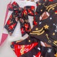 Black Pendant KC XL Pinwheel Bow