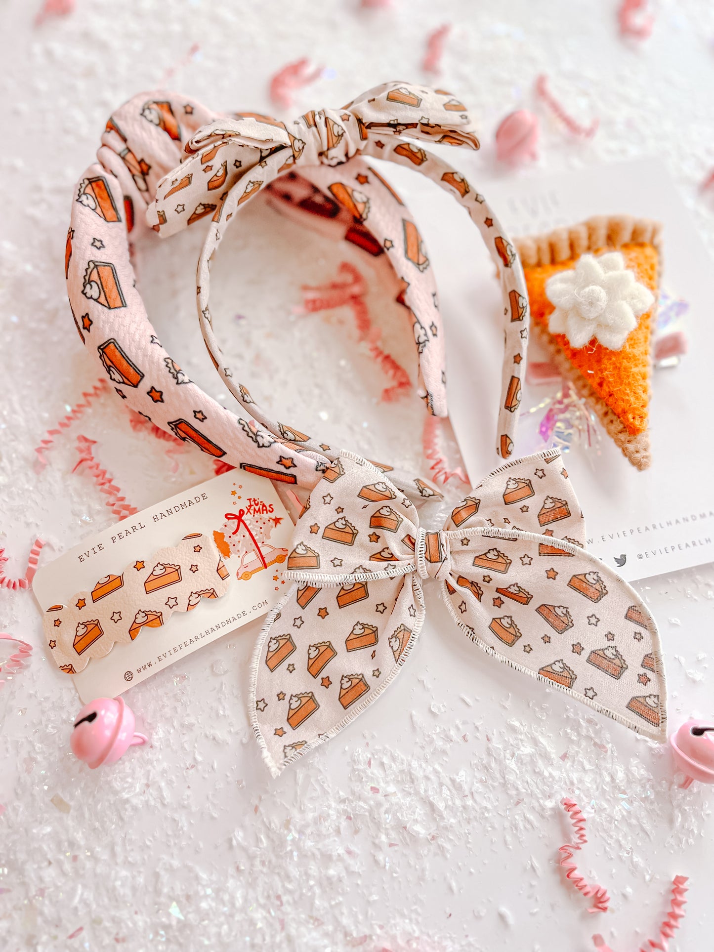 Pumpkin Pie Oversized Bow