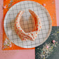 Peachy| Pink Candy Corn Knotted Headband for Girls & Women