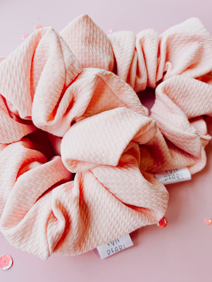 Light Pink Oversized Scrunchie
