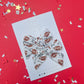 White Football Touchdown Medium Pinwheel Pigtails