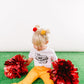 Red & Gold Party Pom Pom Clip Set