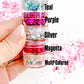 Stack of 5 Hair Glitter Gel