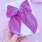 Berry Burst Velvet Oversized Bow