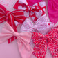 Hot Pink Medium Sailor Bow
