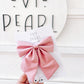 Rose Pink Medium Sailor Hair Bow