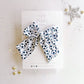 Large Soccer Pinwheel Bow