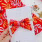Red Bows KC Small Pinwheel Bow