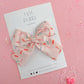 PREORDER: Pink Sprinkle Large Pinwheel Bow