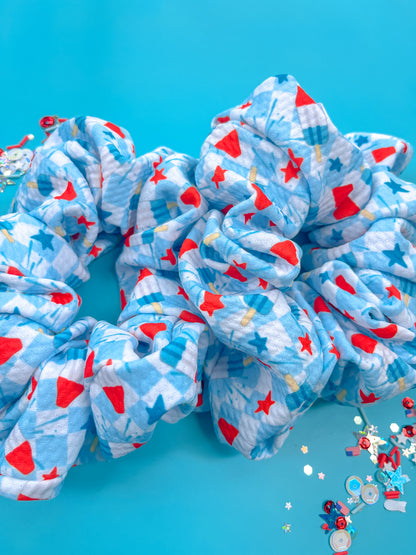 Fourth of July Oversized Scrunchy
