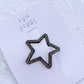 Star Rhinestone Snap Clip